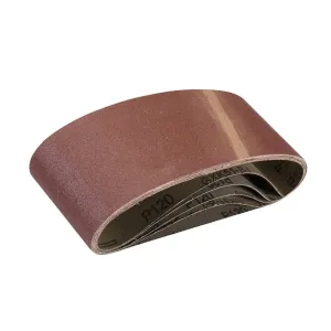 120 GRIT SANDING BELTS 75 X 457MM 5PK 901495