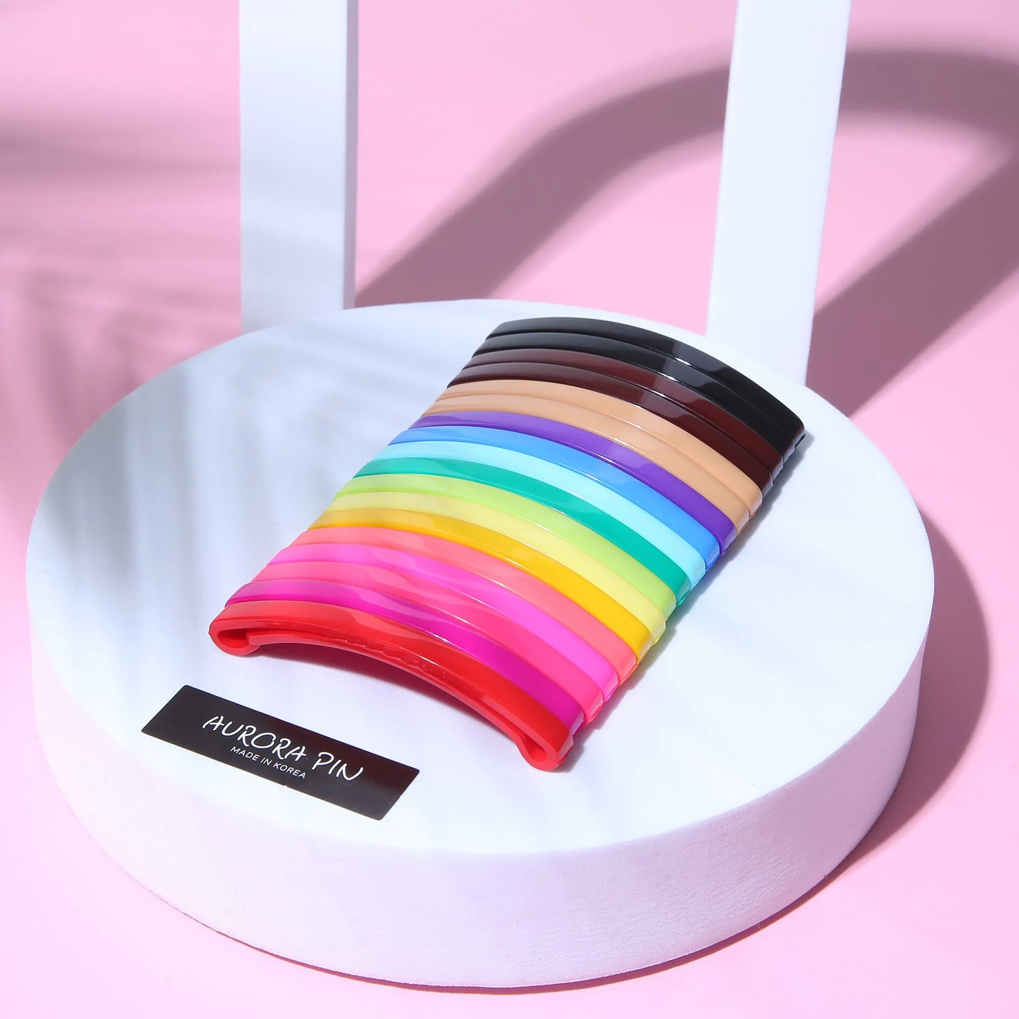 18 Pack GPM1 Plastic Medium Hair Clips