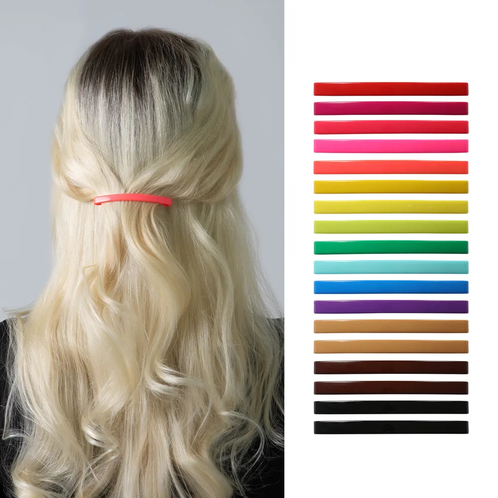 18 Pack GPM1 Plastic Medium Hair Clips