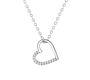 925 Sterling Silver love Chain Necklace