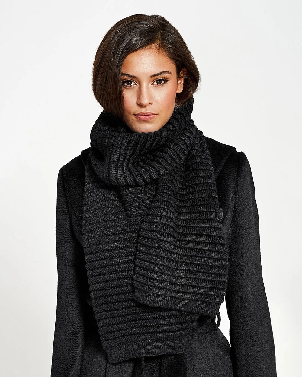 Adult Ribbed Scarf