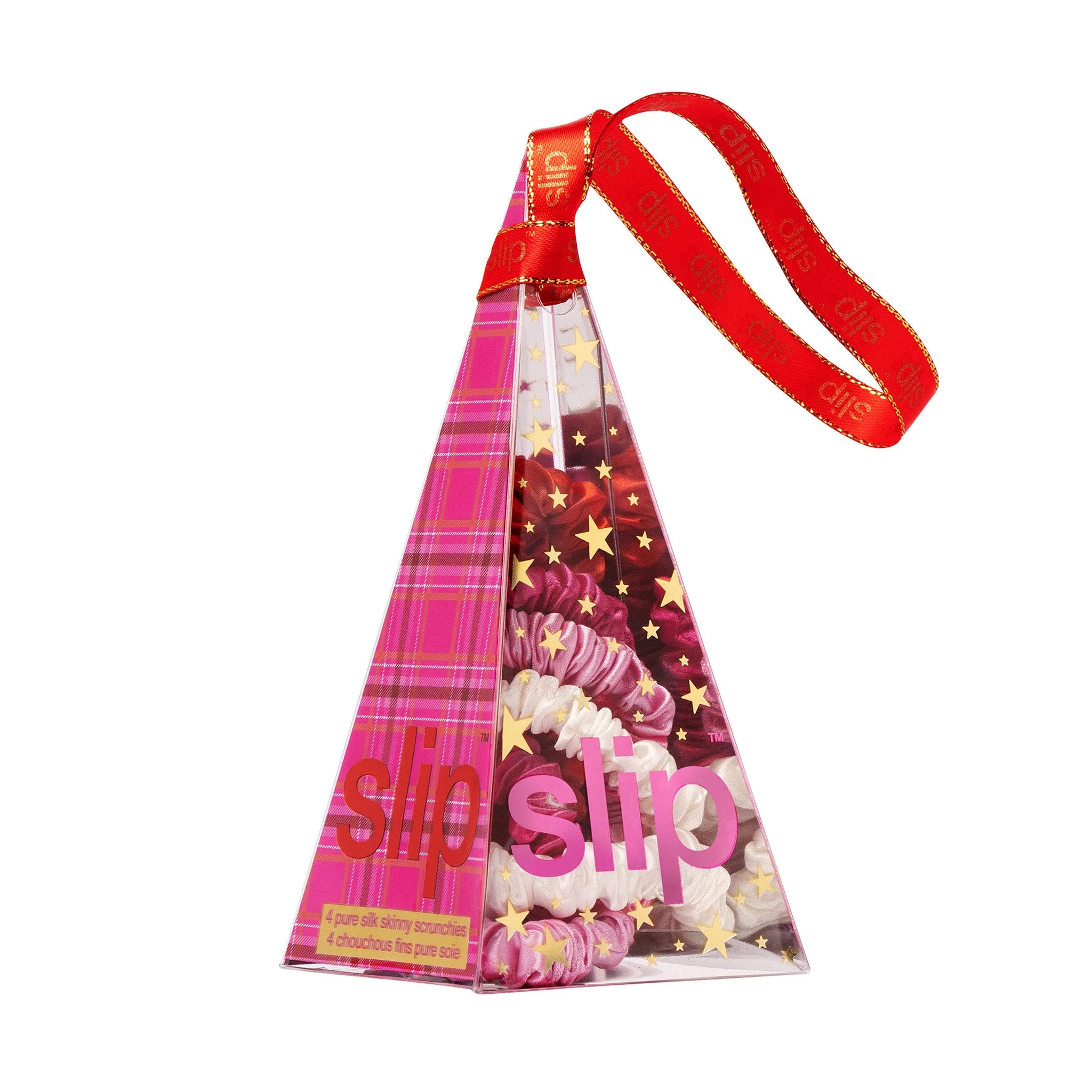 AGGIE SCRUNCHIE ORNAMENT - SKINNIE SILK SCRUNCHIE SET - 4 PACK