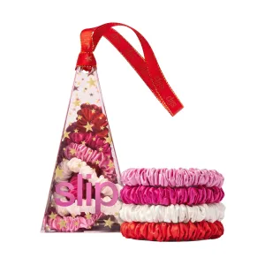 AGGIE SCRUNCHIE ORNAMENT - SKINNIE SILK SCRUNCHIE SET - 4 PACK