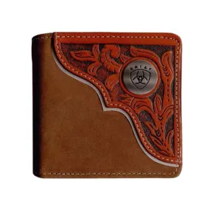 Ariat Tooled Overlay Bifold Wallet