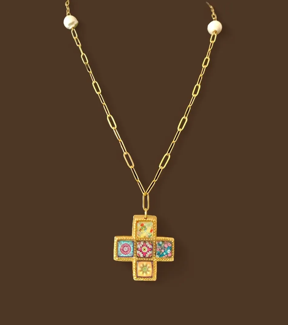 Azulejos Perla necklace