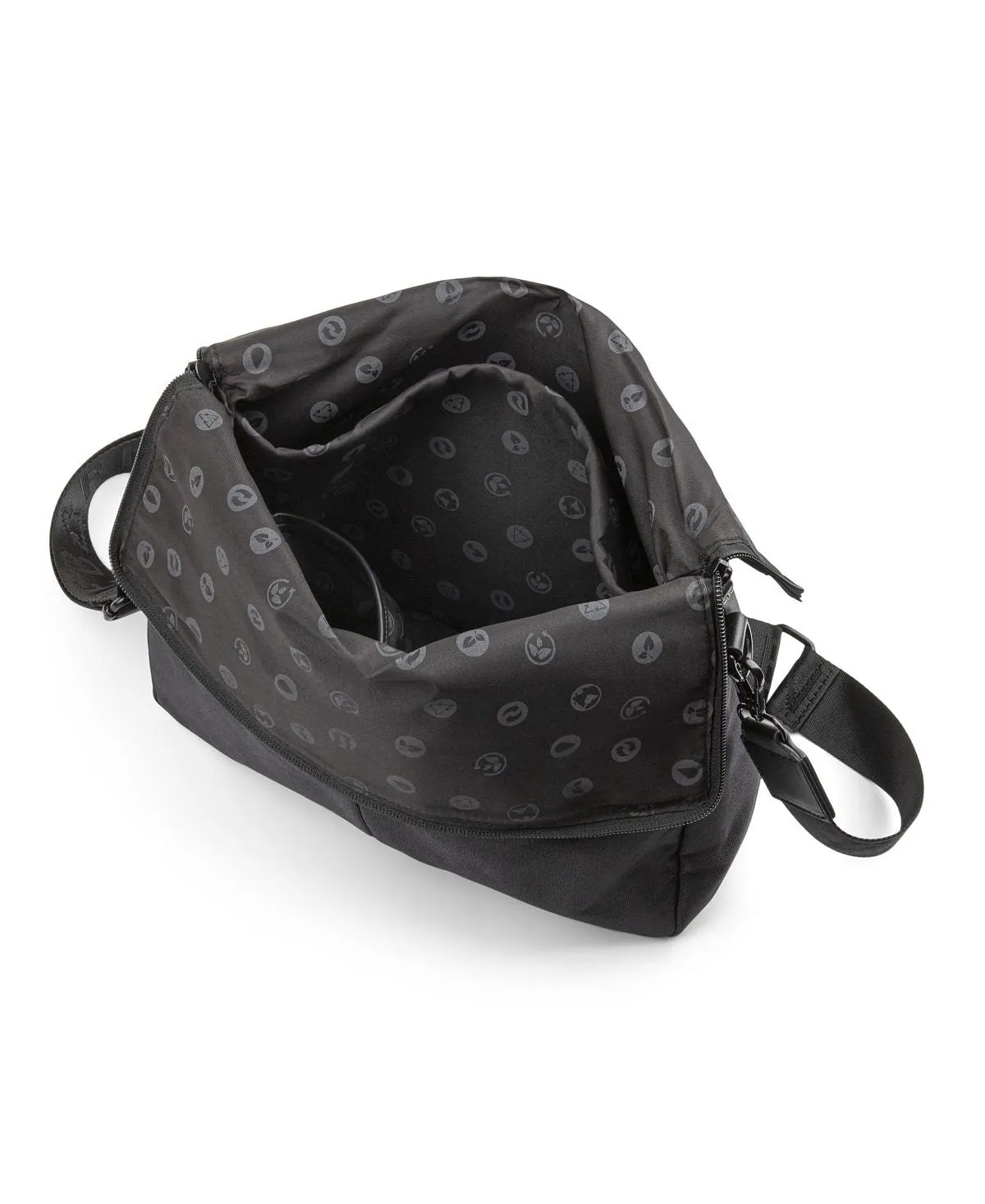 Bugatti Reborn Convertible Bag from Recycled Materials, Black