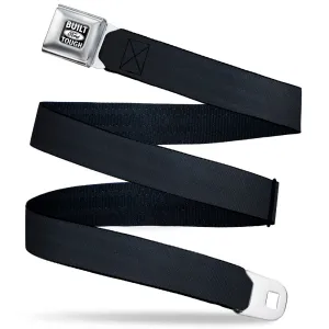 Built Ford Tough Seatbelt Belt - Black Panel Webbing