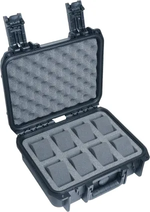 Case Club 8 Watch Carry Case - Organize & Protect Your Watch Collection in a Hard Shell, Waterproof, Travel & Storage Case - For Men's & Women's Watches of Various Sizes in a Padlockable Display Box