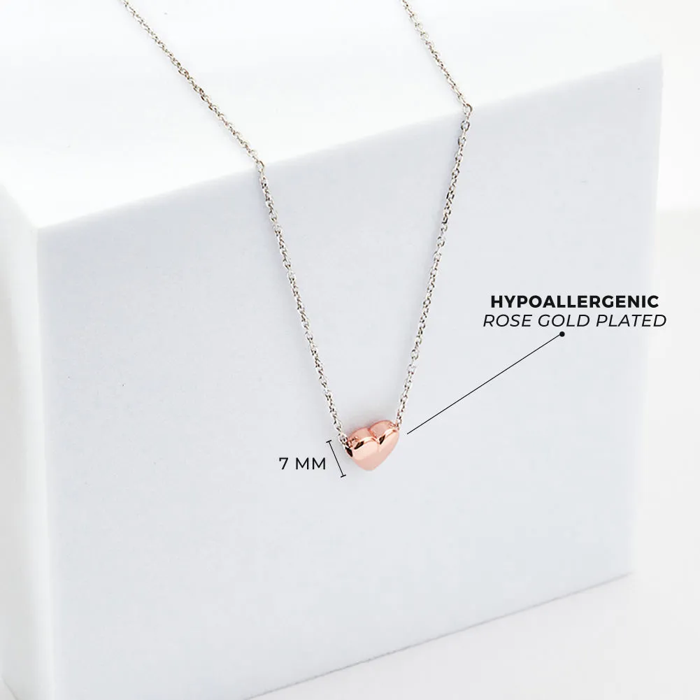 Cherished Heart 16" Women's Necklace - Sterling Silver