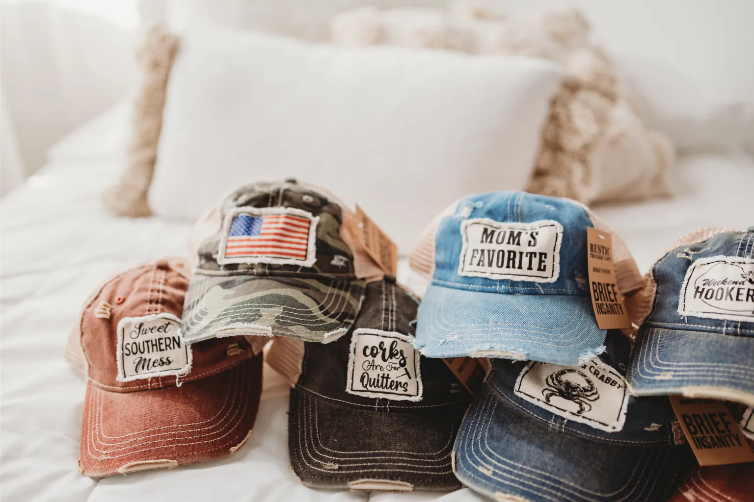 Cocky - Vintage Distressed Trucker Adult Hat