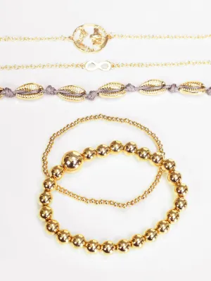 Dainty Bracelets Set