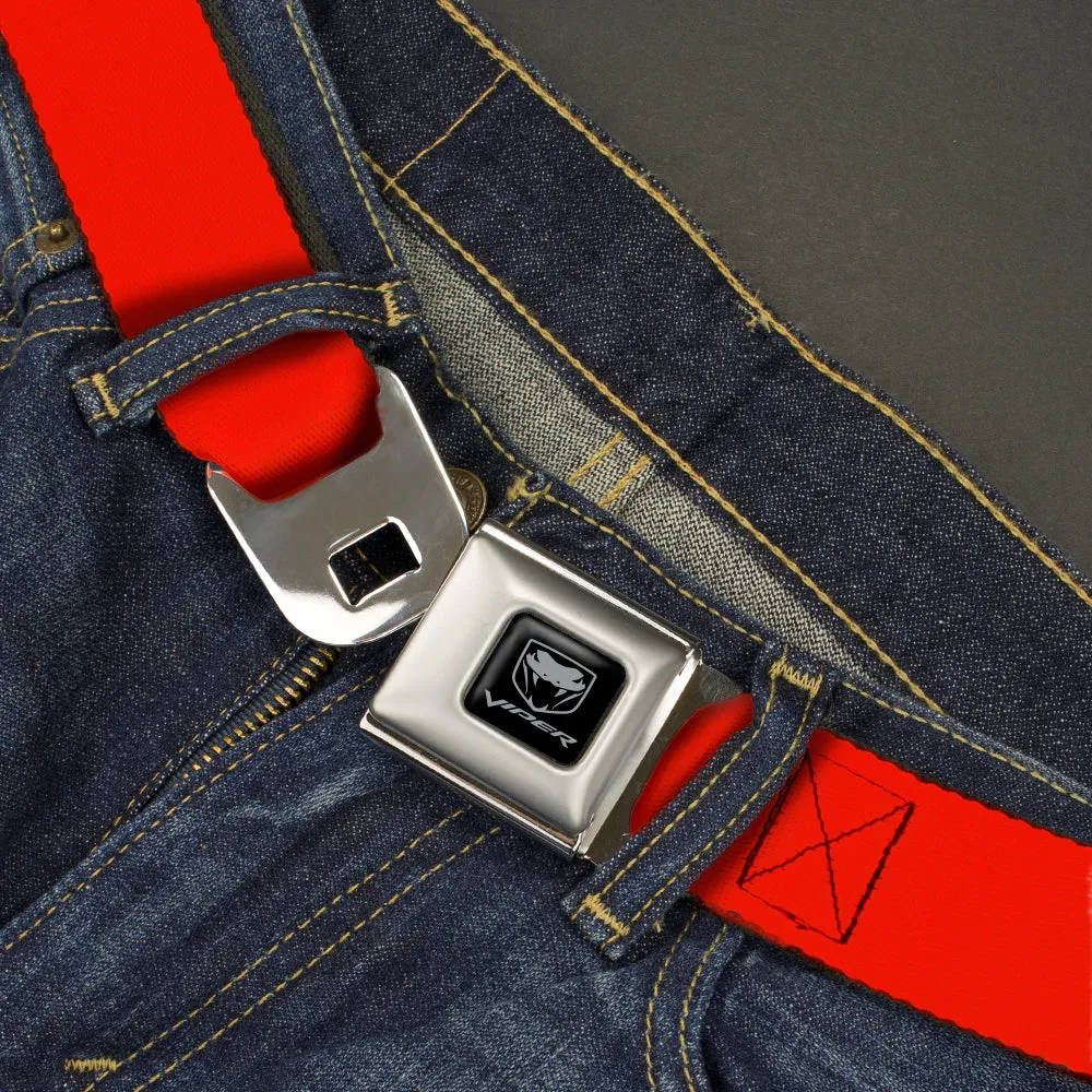 Dodge Viper Seatbelt Belt - Red Webbing