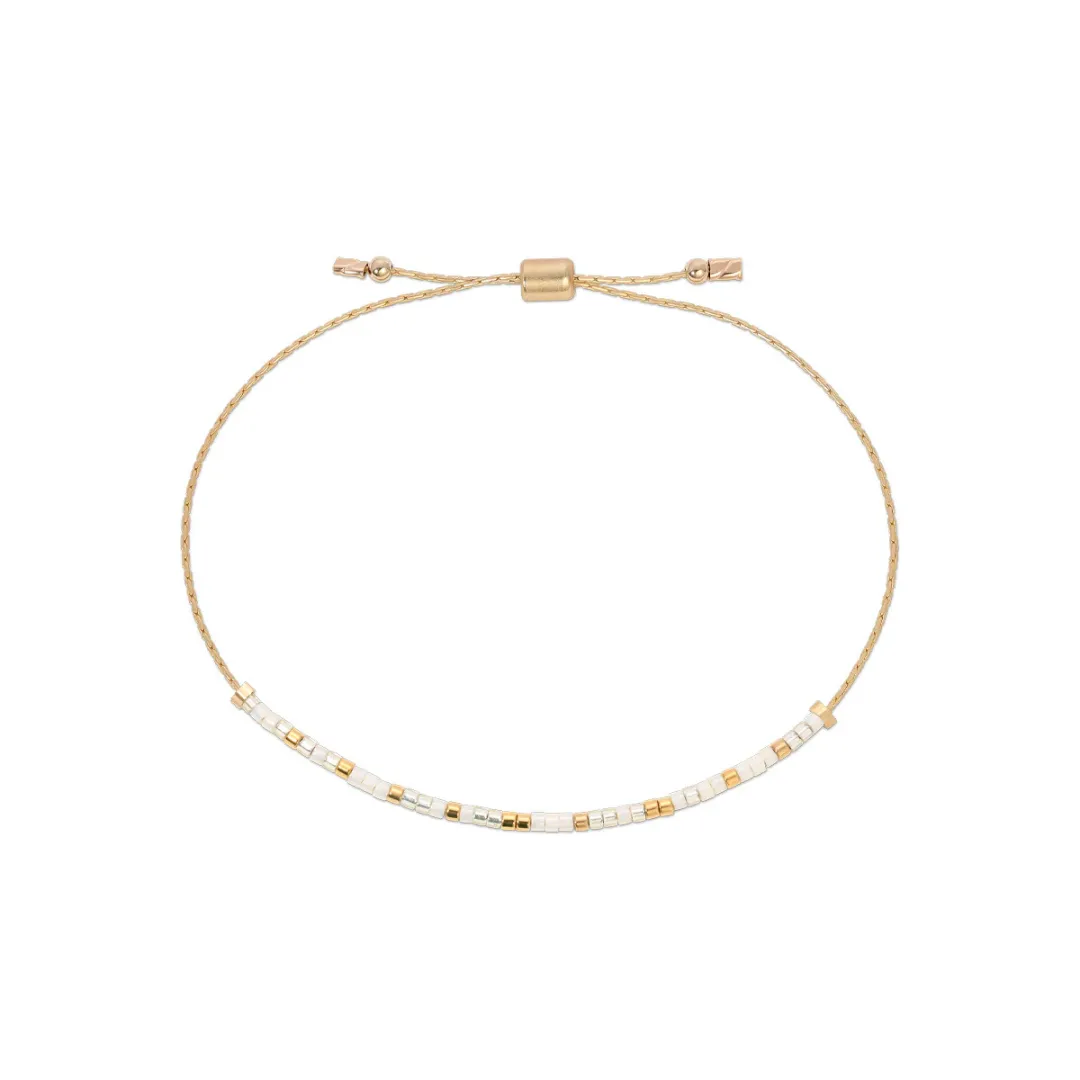 Dot & Dash Morse Code Bracelet - Proud of You