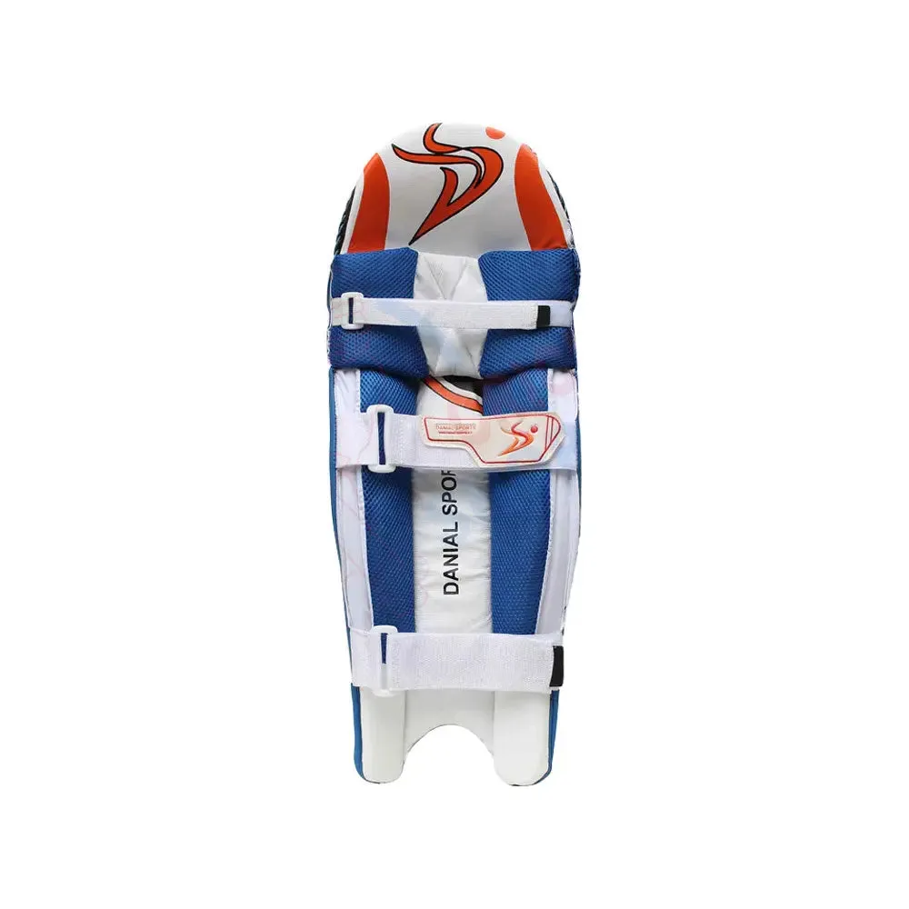 DS Blue Cricket Pads & Gloves Set