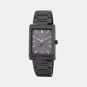 Enticer Black Men's Analog Stainless Steel Watch A2169 - MTP-M105B-1AVDF