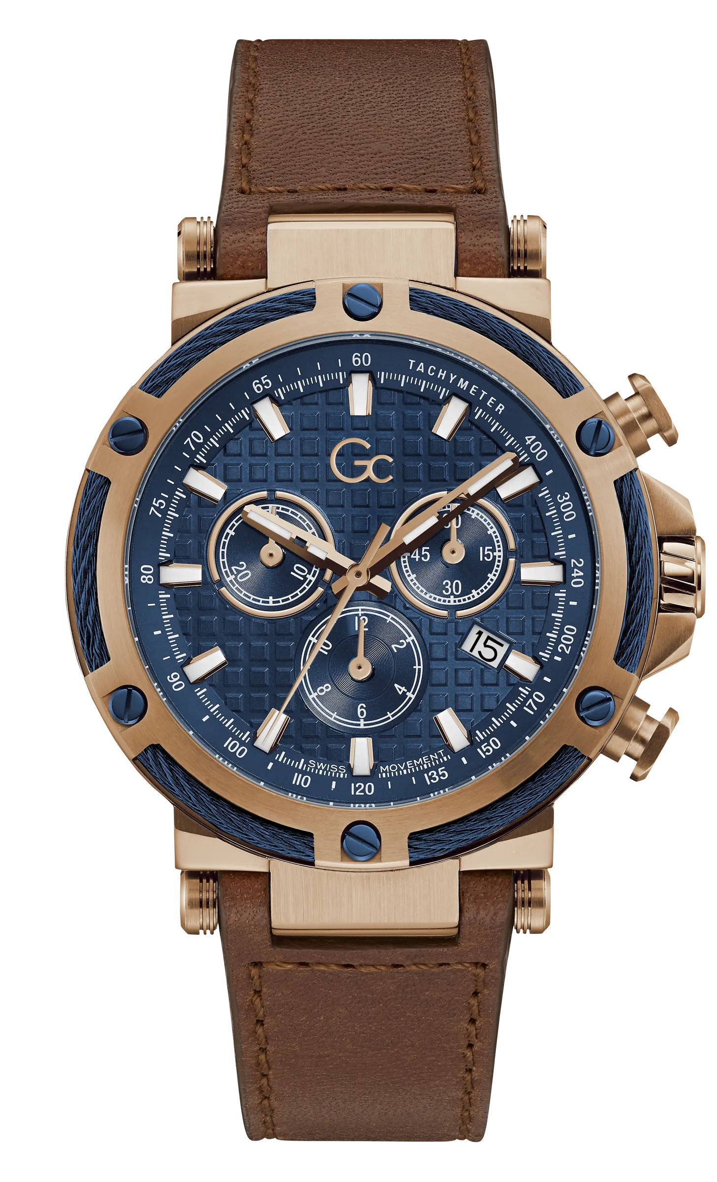 GC Blue Dial Gents Watch - Y54005G7MF