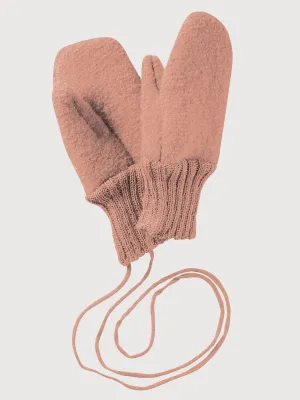 Gloves Walk Wool Baby Rosè | Disana