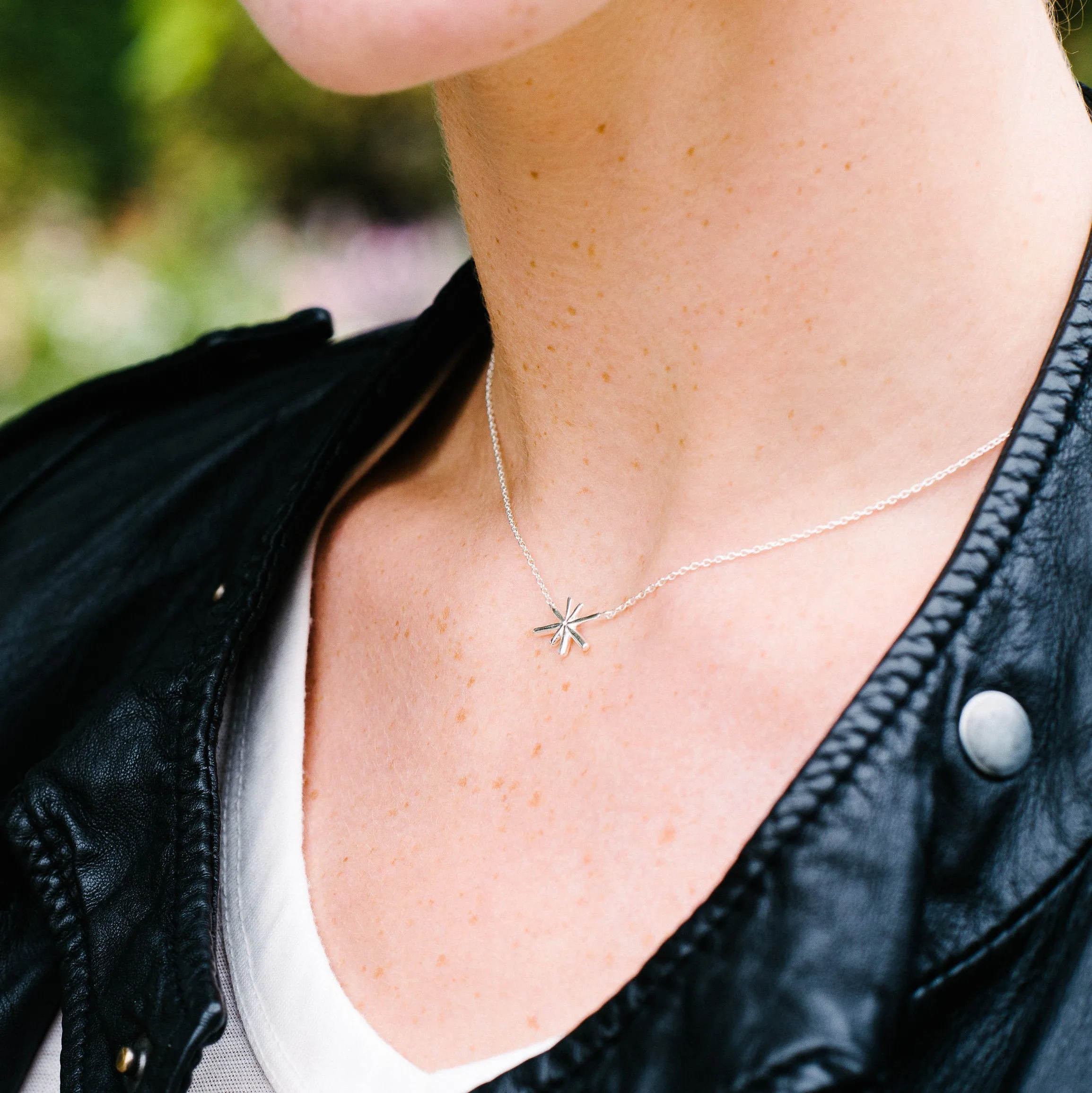 Gold-Plated Sterling Silver Vega Necklace