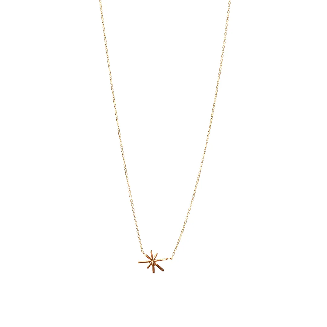 Gold-Plated Sterling Silver Vega Necklace