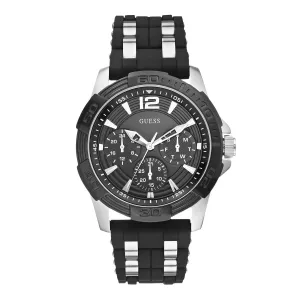 Guess Black Dial Men Analog Watch - U0366G1