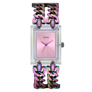 Guess Women 29 mm Size Pink Dial Analog Watch - GW0669L2