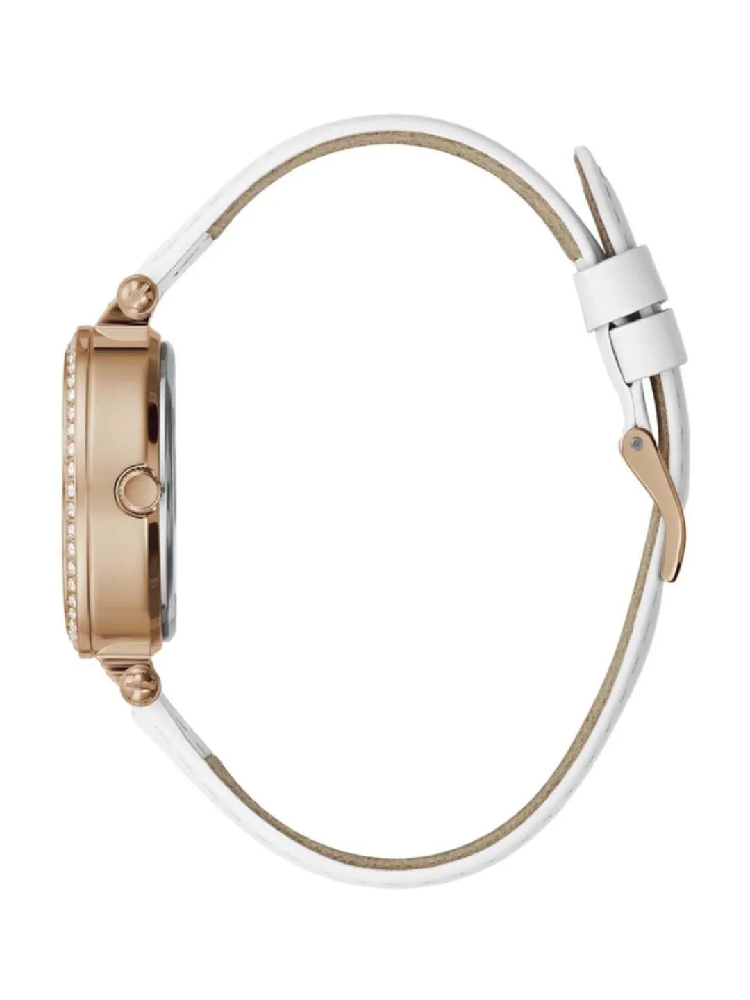 Guess Women White Dial Analog Watch - GW0382L3