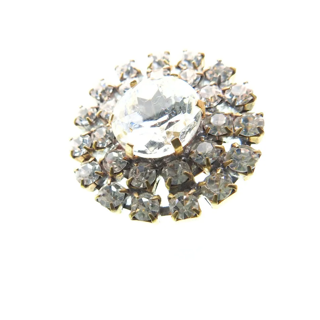 High Quality Czech Crystal Glass Button