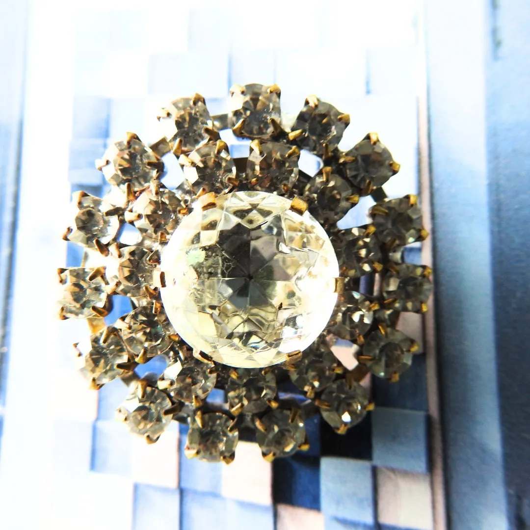 High Quality Czech Crystal Glass Button