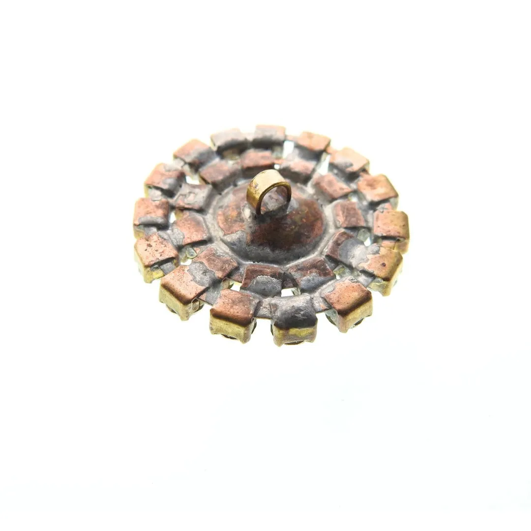 High Quality Czech Crystal Glass Button
