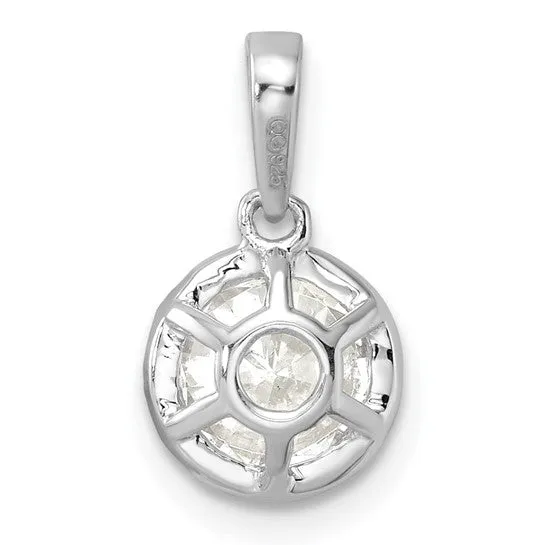 Lab Diamond Solitaire Slide Necklace