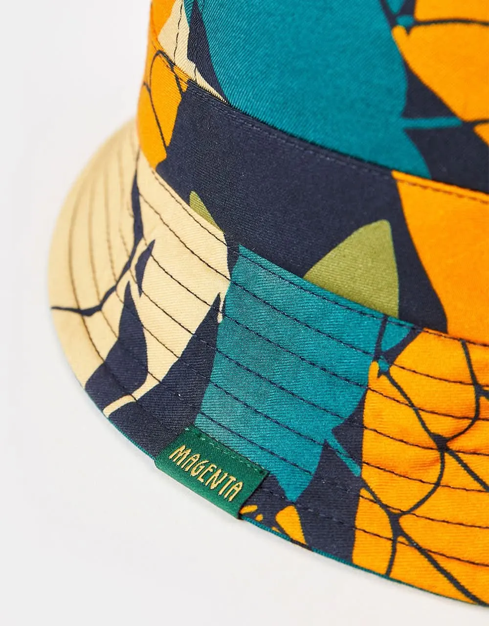 Magenta Deep Bucket Hat - Navy