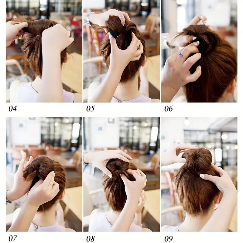 Magic Foam Sponge Hair Bun Maker for Easy Styling