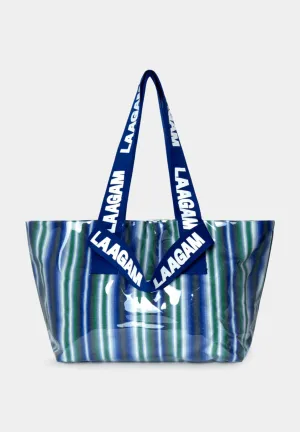 Malm Striped Shopper Bag
