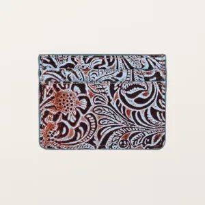Myra Delilah Creek Hand-tooled Credit Card Holder