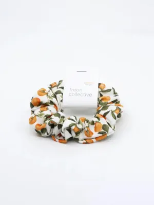 Organic Cotton Hair Scrunchie - Clementine