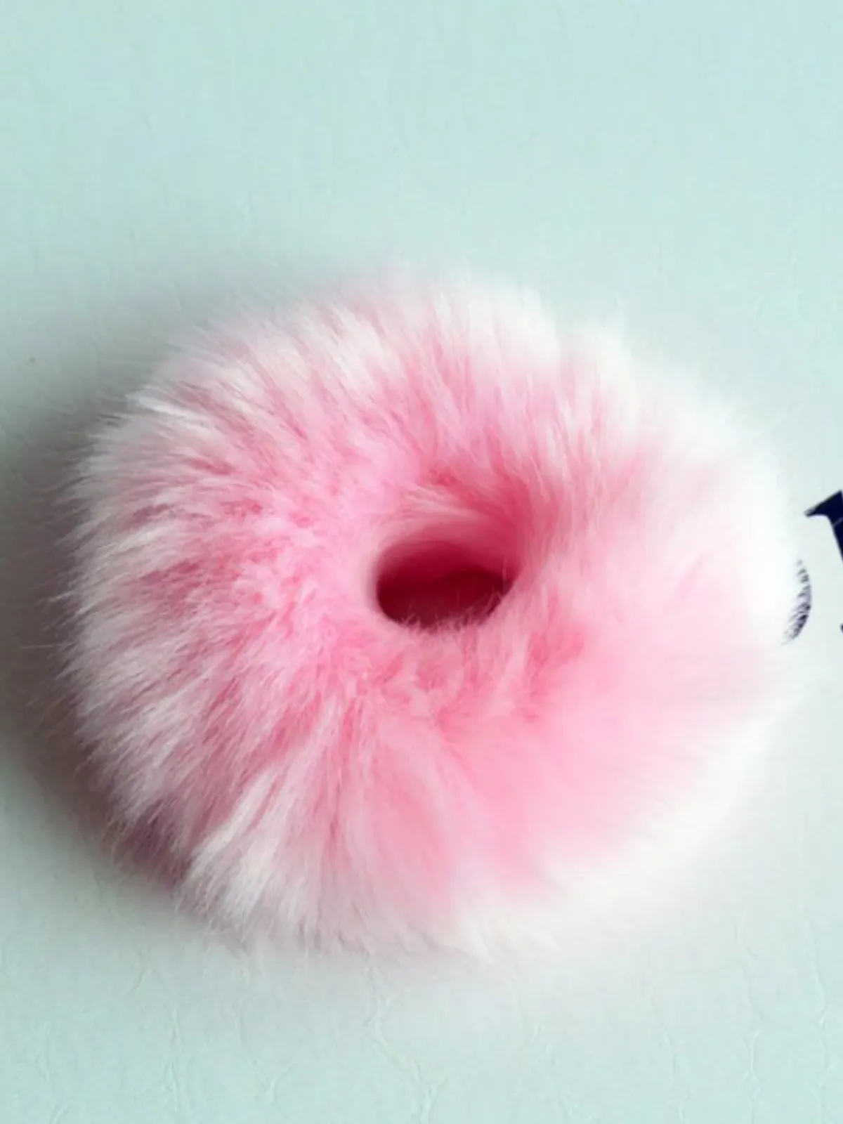 Playfully Chic Furry Scrunchie Hair Tie