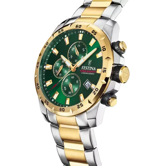 Reloj Festina Green Dial Stainless Steel Men's Watch F20562/3