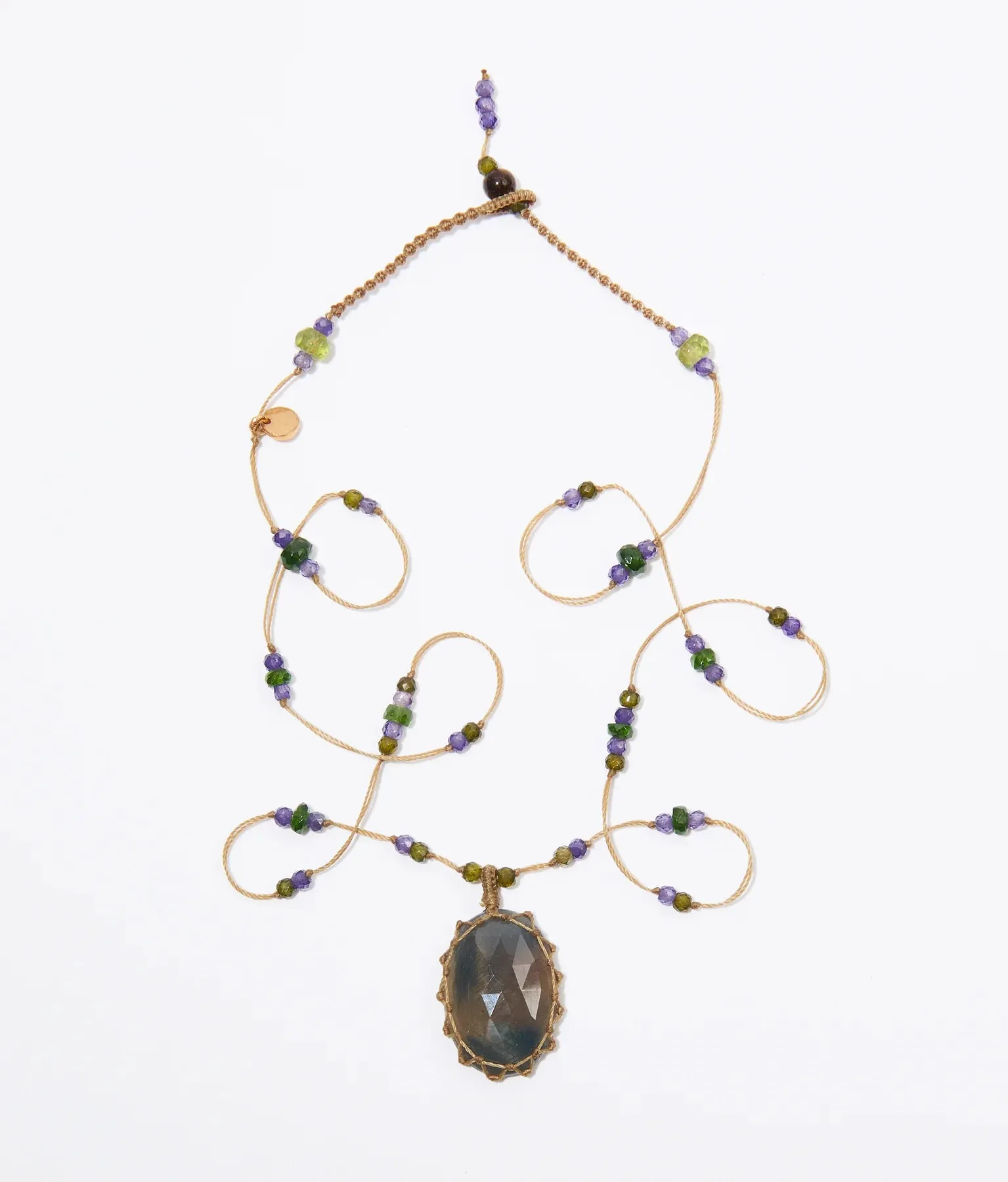 Sharing Tibetan Short Necklace Corundum