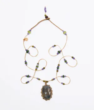 Sharing Tibetan Short Necklace Corundum