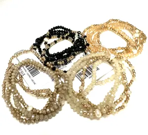 Shimmer Stack Bracelets