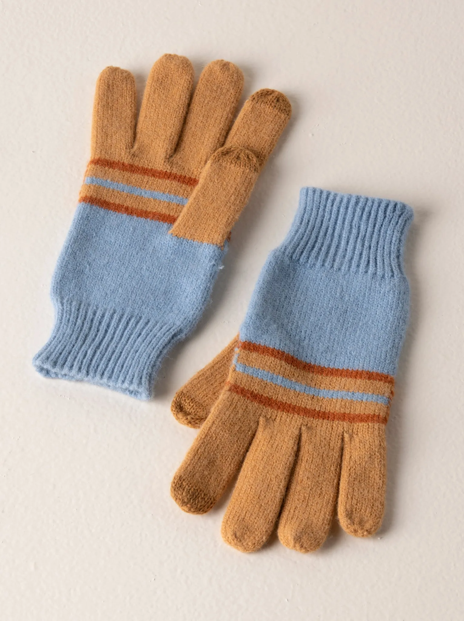 Shiraleah Rory Touchscreen Gloves, Sky by Shiraleah