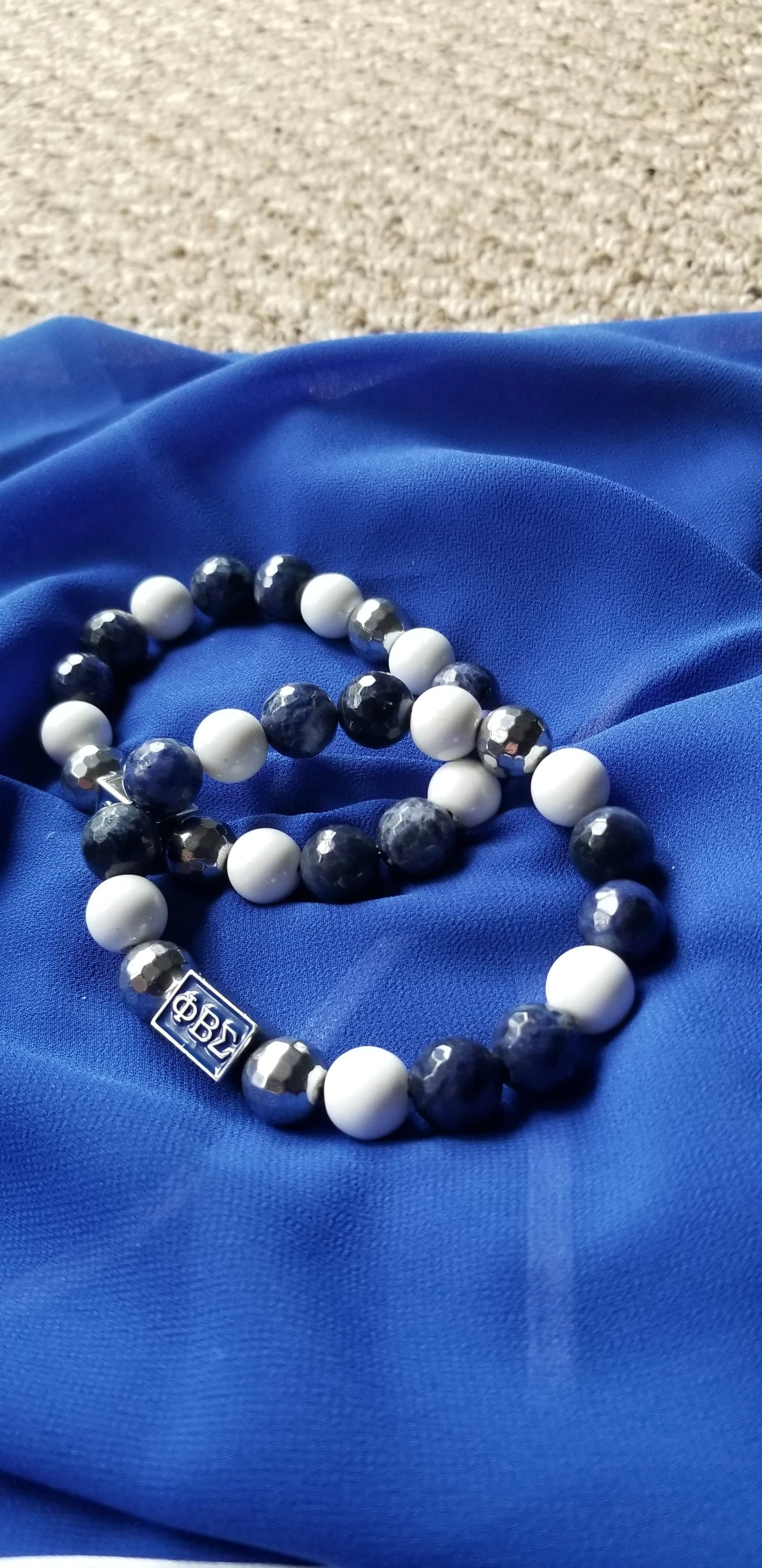 Sigma Hand Beaded Bracelets
