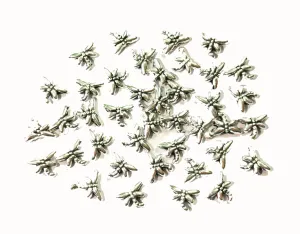 Silver Fly Designer Charms