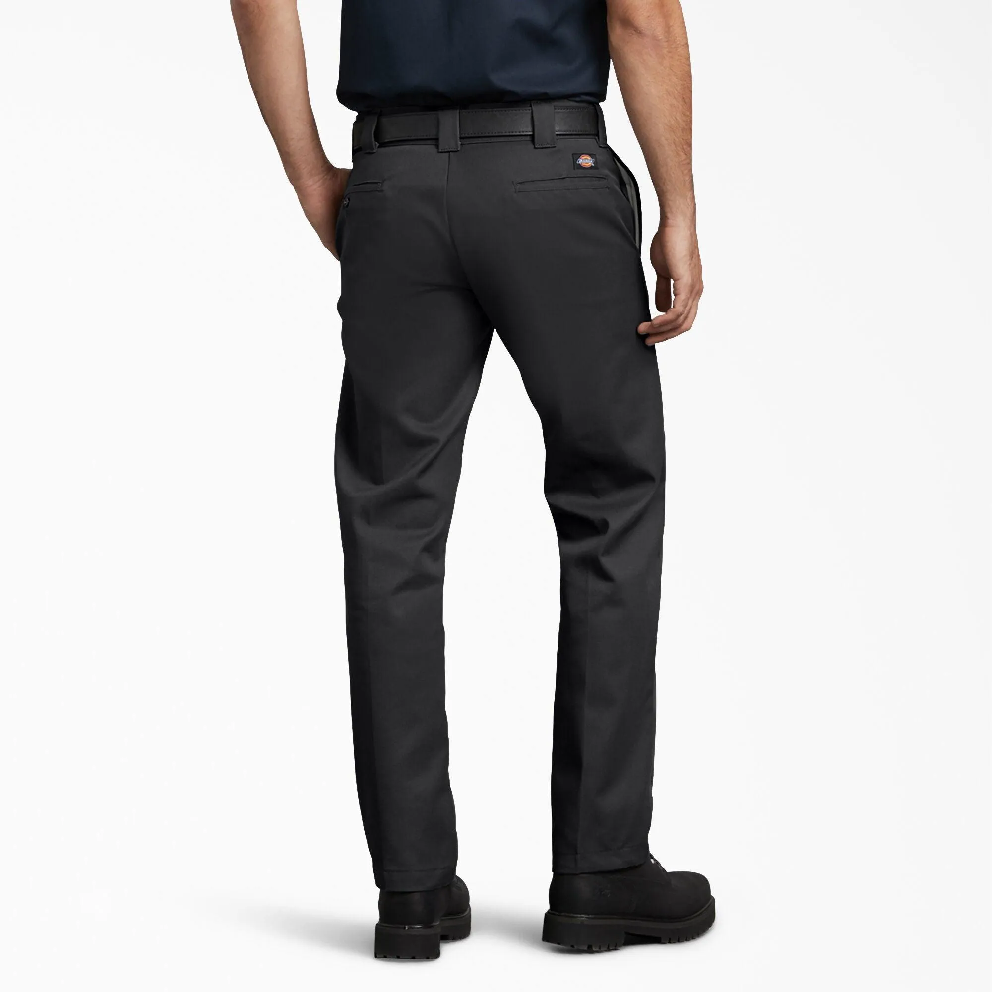 Slim Fit Work Pants - Black