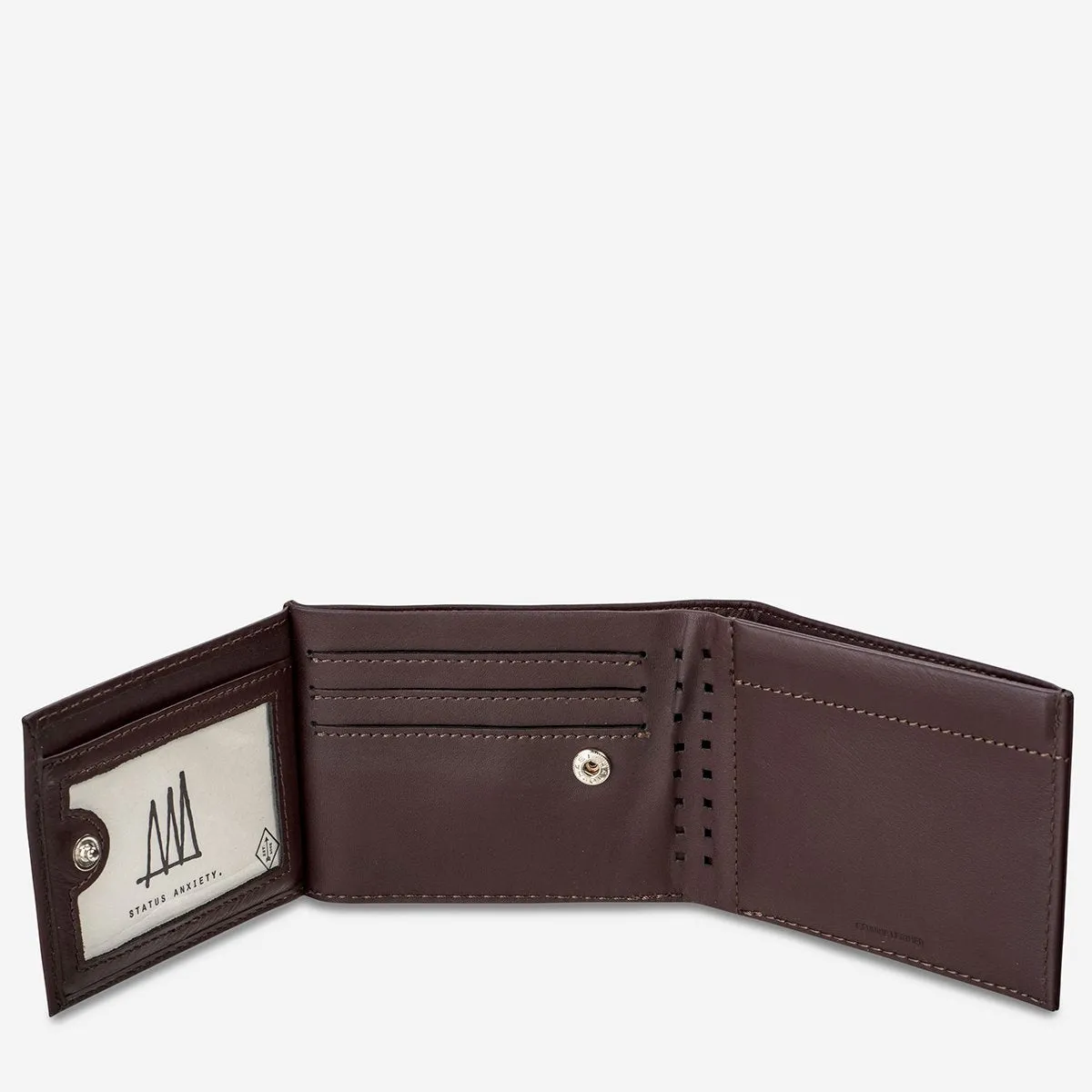 Status Anxiety - Noah Wallet - Chocolate