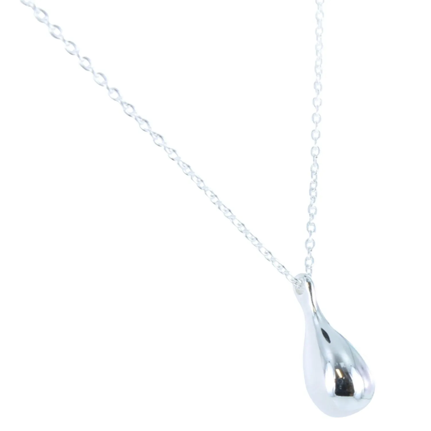 Sterling Silver Tear Drop Necklace