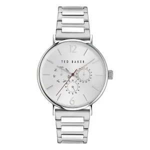 Ted Baker Silver-Tone Dial Men Watch - BKPPGF304