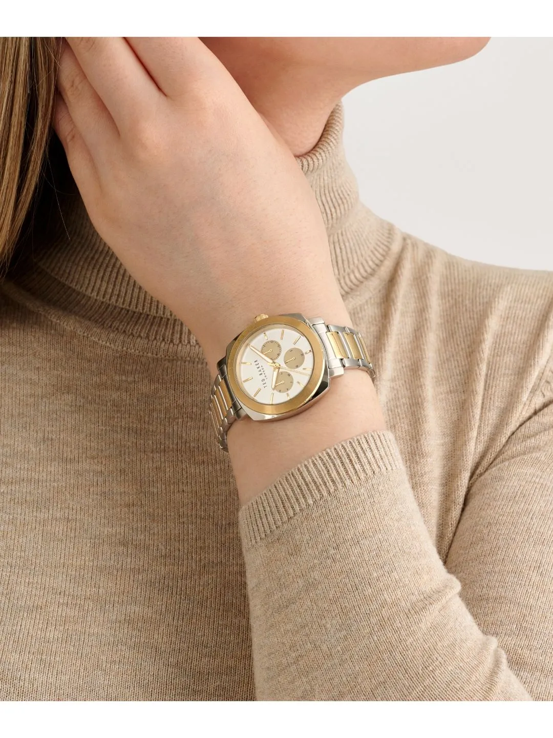 Ted Baker Silver-Tone Dial Women Watch - BKPRBF302