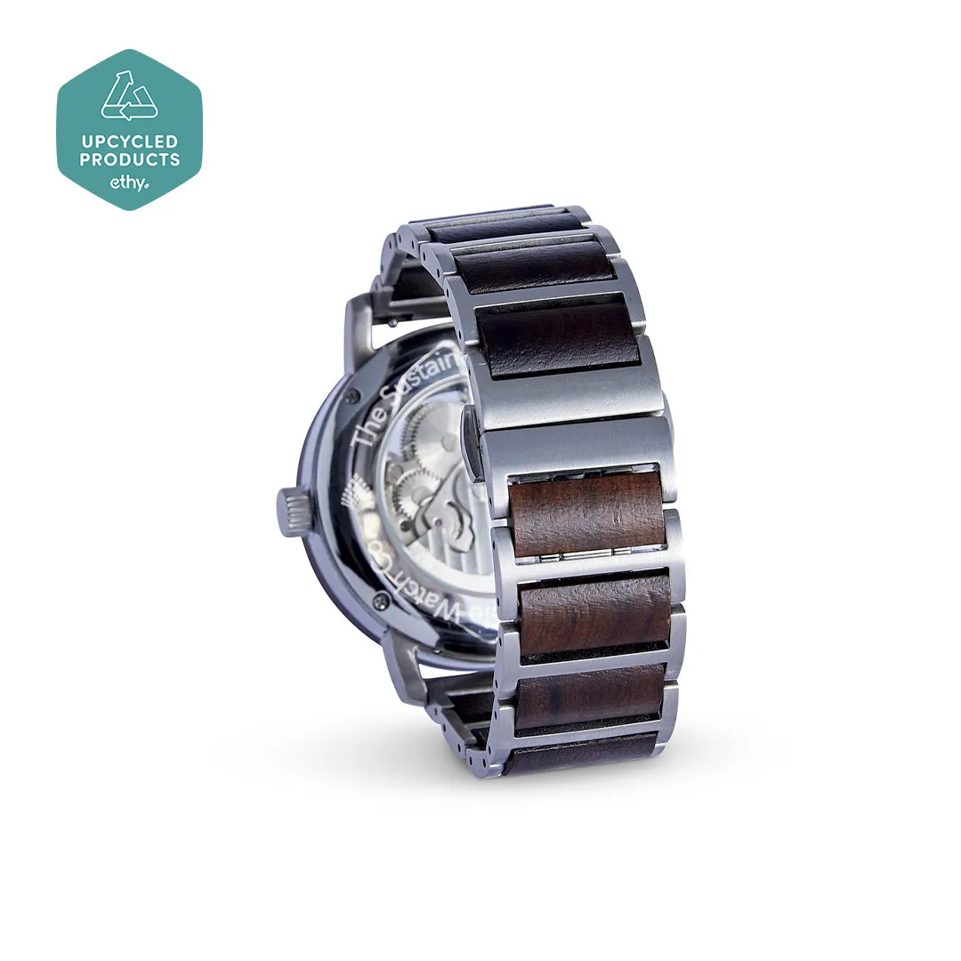 The Banyan: Handmade Eco-Friendly Wood Watch for Men - Sustainable Luxury Timepiece