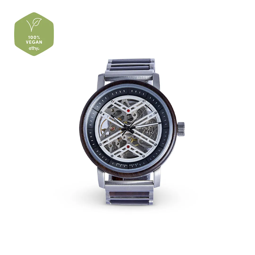 The Banyan: Handmade Eco-Friendly Wood Watch for Men - Sustainable Luxury Timepiece